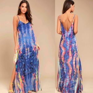 Lulus maxi dress